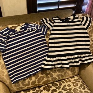 Girls Kate Spade tops size 5.
